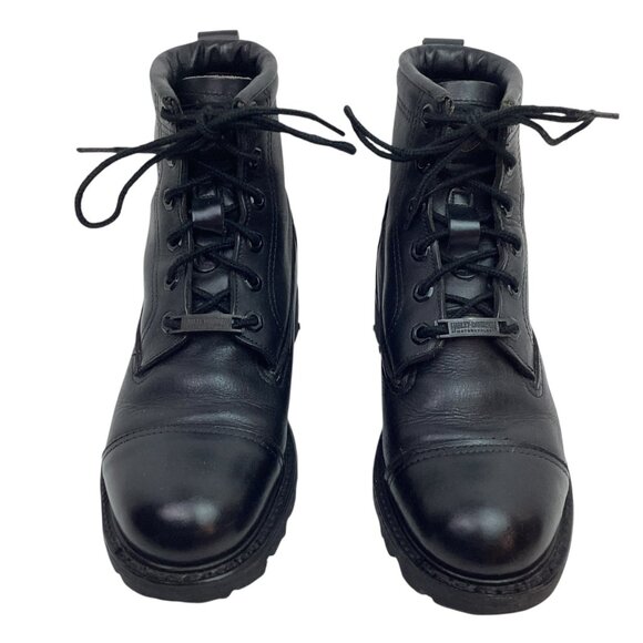 Harley-Davidson Moto Combat Mens 7 Leather Motorcycle Boots Black main image 4